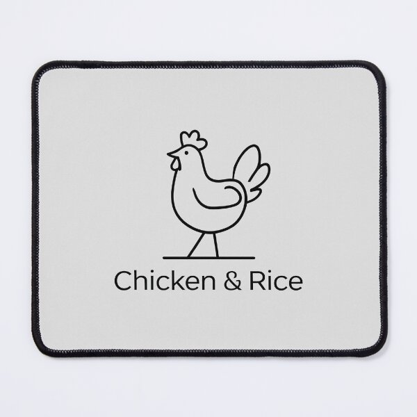 Item preview, Chicken And Rice, Workout Gym Gear  designed and sold by These_Prints.