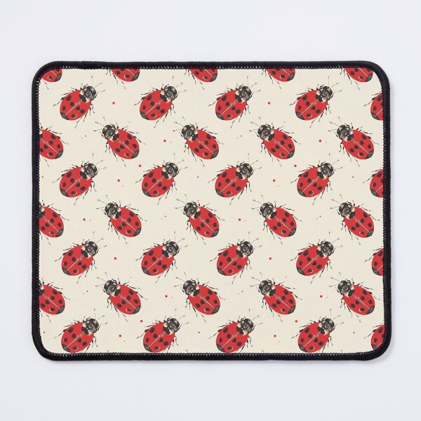 Item preview, Vintage Ladybug Pattern - Whimsical Nature-Inspired Design designed and sold by MindFulStudios.