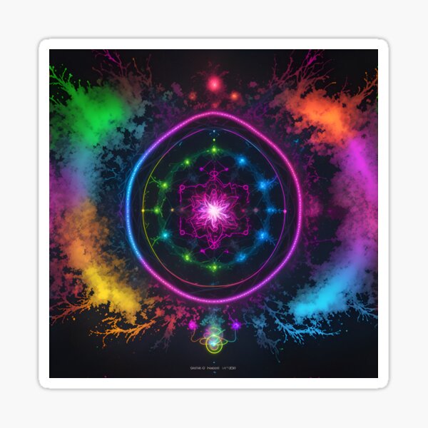 Item preview, mystical fruit of universal knowledge in neon colors designed and sold by Carlos Gudino.