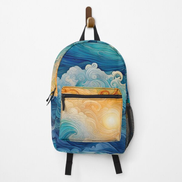 Item preview, Great Waves at Sunrise designed and sold by SirLeeTees.