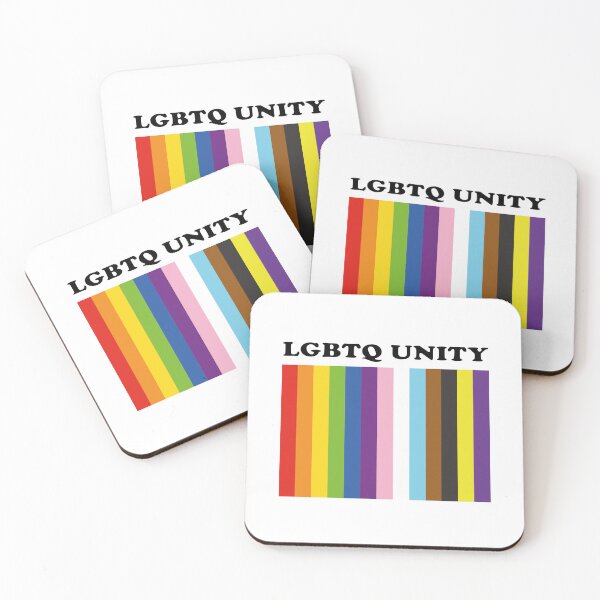 Item preview, Progressive pride LGBTQ Unity designed and sold by Inspirationmotivation.