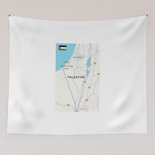 Item preview, Map of Palestine, the Palestinians and all Freedom Seekers Homeland designed and sold by massingso.