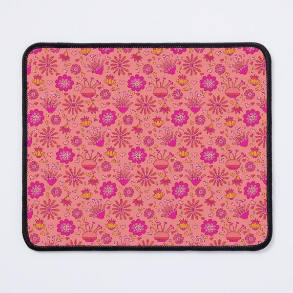 Item preview, Totally Pink Flowery Pattern designed and sold by beeminedesigns.