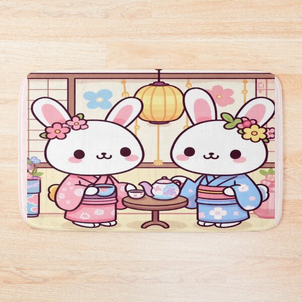 Item preview, Bunny Rabbit Tea Party 1 designed and sold by ClearNight.