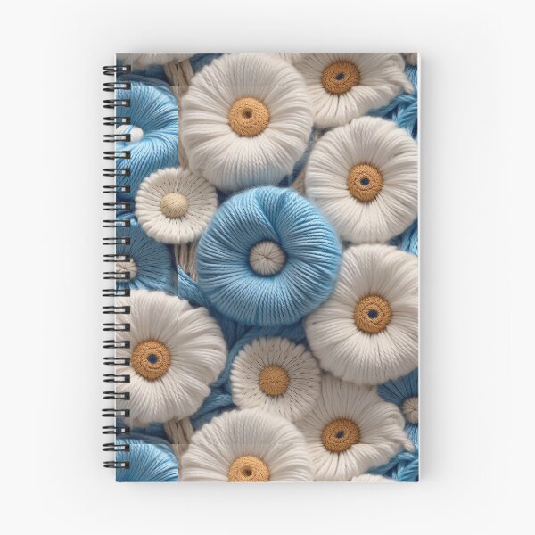 Item preview, Blue and White Daisies designed and sold by seeitknowit.