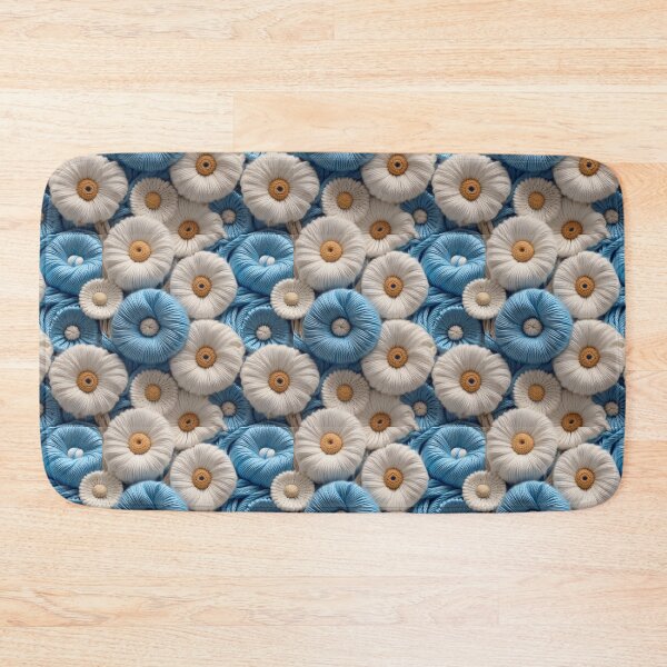 Item preview, Blue and White Daisies designed and sold by seeitknowit.