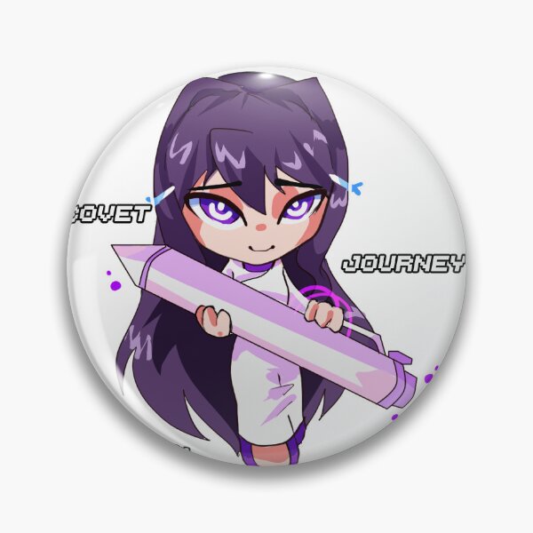 Item preview, DDLC Android Yuri sticker designed and sold by NyaTanni.