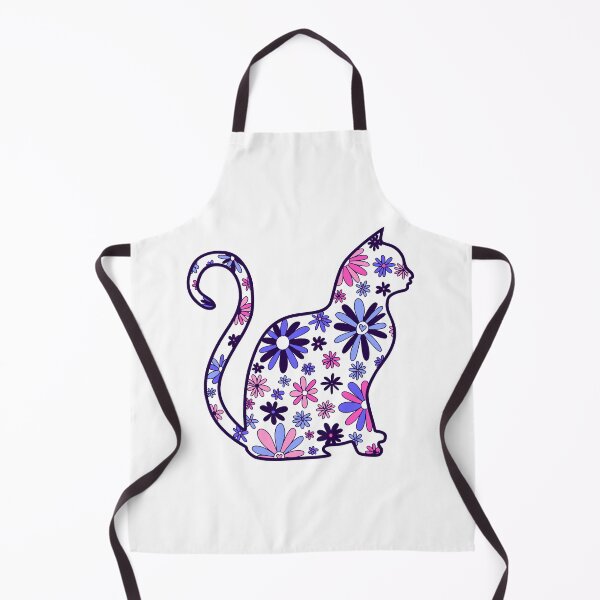 Item preview, Flower doodle cat LGBTQ+ Omnisexual Pride Flag designed and sold by JoyfulJen.