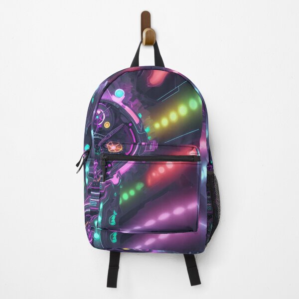 Item preview, clock of the future in neon colors designed and sold by Carlos Gudino.