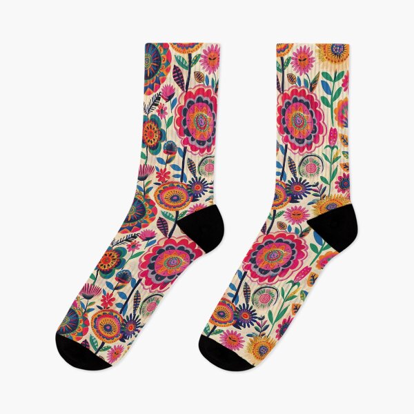 Item preview, Folk Blooms designed and sold by Ellimade.