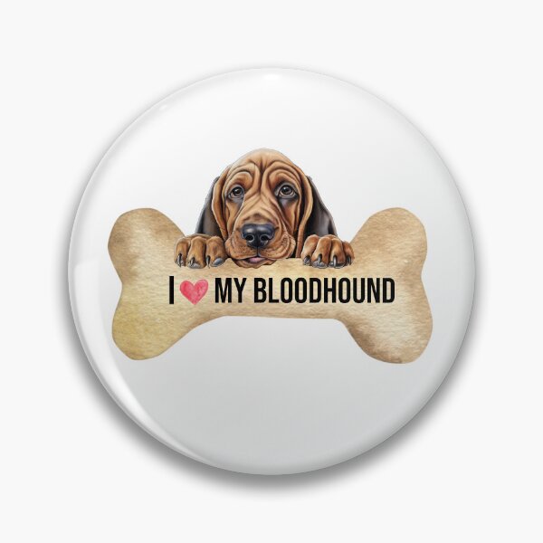 Artikelvorschau, Ich liebe meinen Bluthund entworfen und verkauft von TheAnimalZ00.