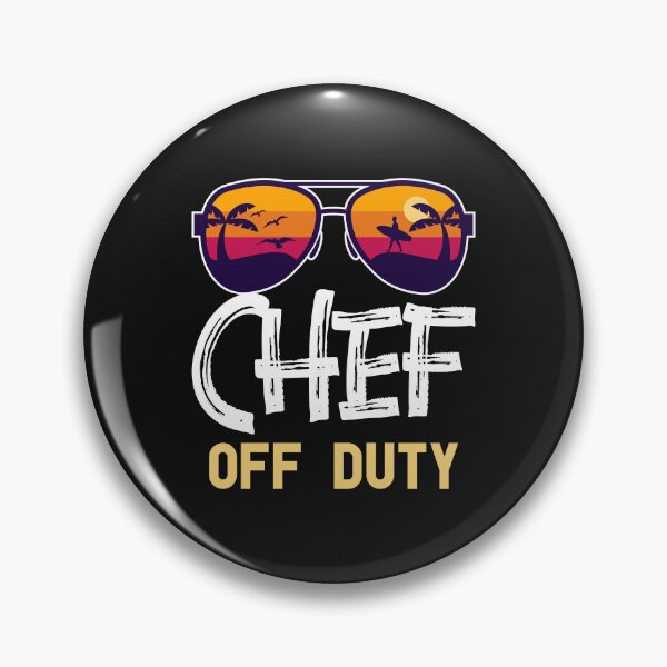 Item preview, Chef Off Duty Graphic Print  designed and sold by KT1981.