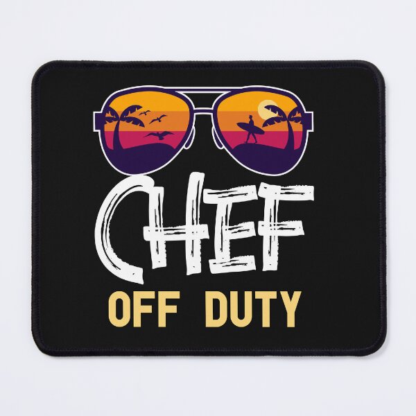 Item preview, Chef Off Duty Graphic Print designed and sold by KT1981.