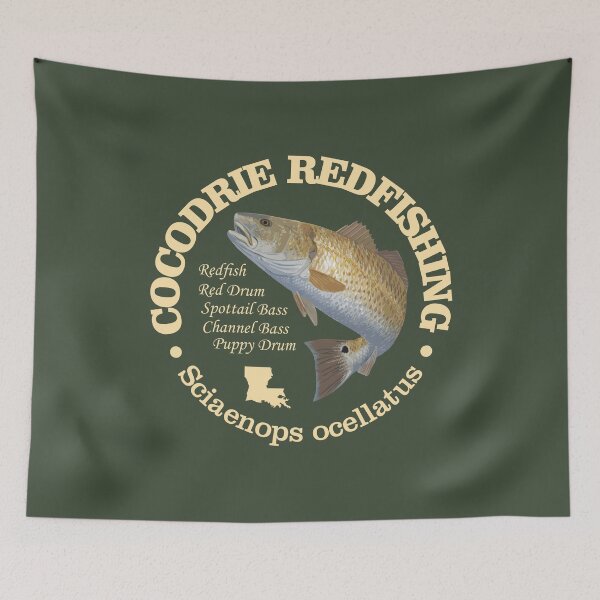 Item preview, Cocodrie (redfish) designed and sold by curranmorgan.