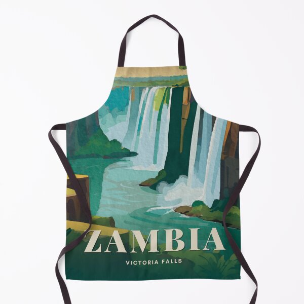 Item preview, Victoria Falls nature landscape Zambia designed and sold by TheJoeyStudio.