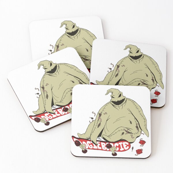 Item preview, Oogie Boogie man riding a skateboard designed and sold by PhthaloArt.