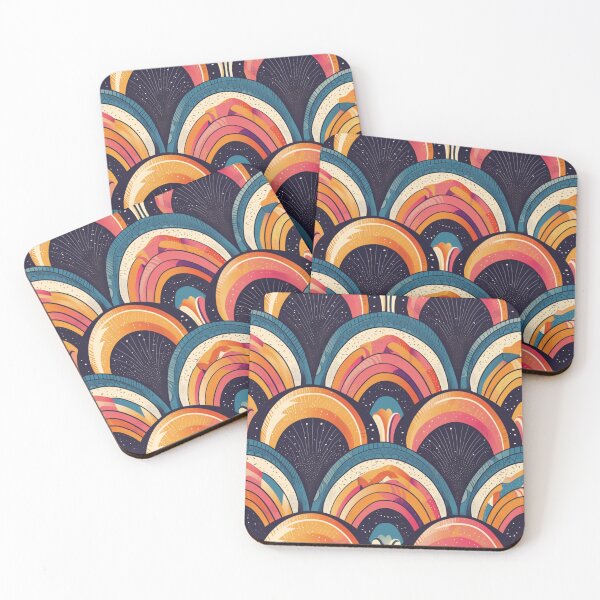 Item preview, Art Deco Rainbow designed and sold by MendaciousMina.