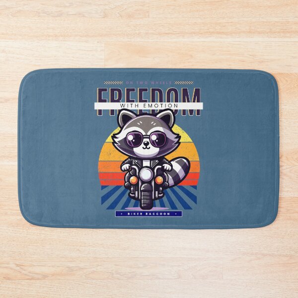 Item preview, motorcycle lover, biker raccoon, on two wheels, raccoon designed and sold by antcpjr682.