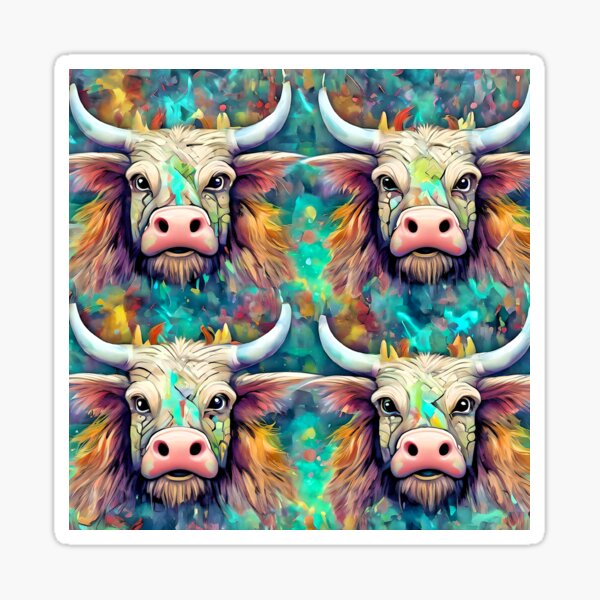 Item preview, The Cow Quartet designed and sold by Zenvo.