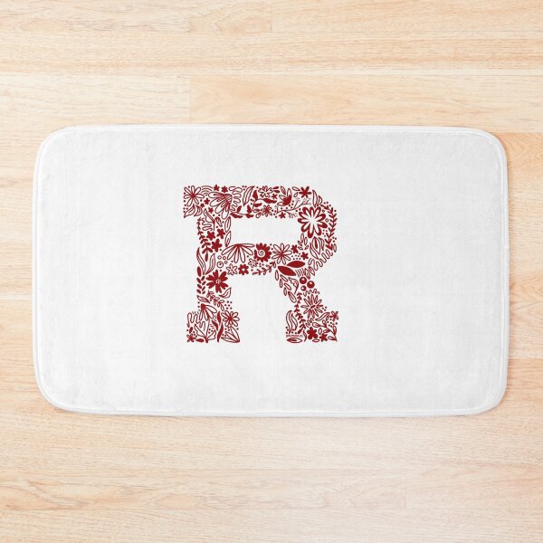 Item preview, University of Redlands R Floral Doodles designed and sold by GraceMakes03.