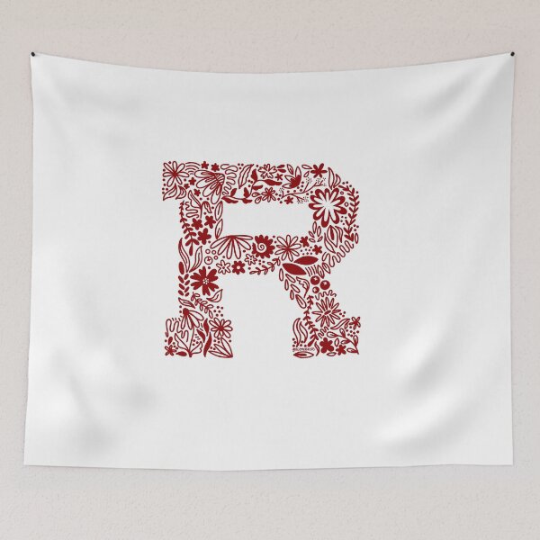 Item preview, University of Redlands R Floral Doodles designed and sold by GraceMakes03.