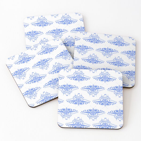 Item preview, Butterfly Lace on White Repeat designed and sold by Art in My Loft.