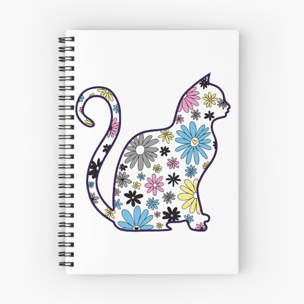 Item preview, Flower doodle cat LGBTQ+ Polygender Pride Flag designed and sold by JoyfulJen.