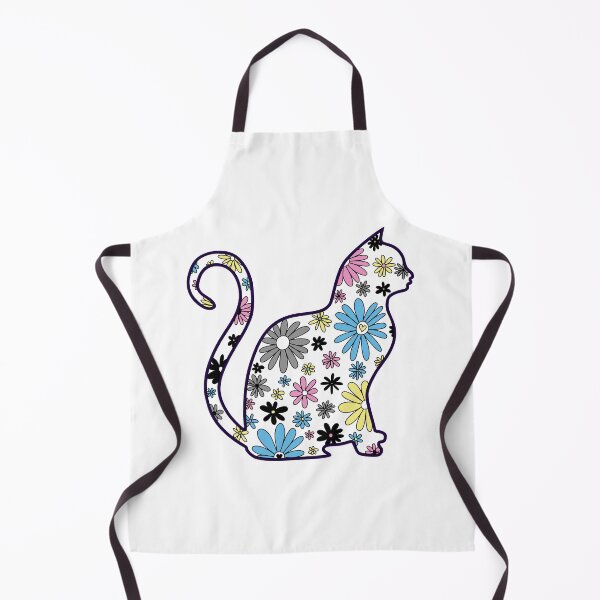 Item preview, Flower doodle cat LGBTQ+ Polygender Pride Flag designed and sold by JoyfulJen.