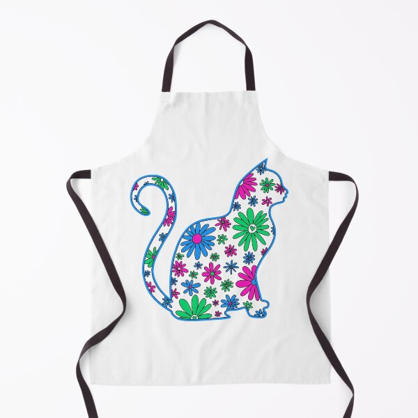 Item preview, Flower doodle cat LGBTQ Polysexual Poly Pride Flag designed and sold by JoyfulJen.