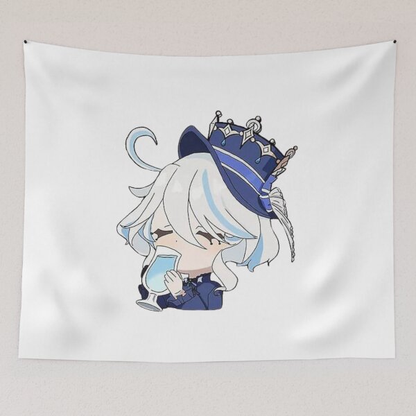 Item preview, Furina genshin impact｜furina genshin fanart ｜Decals Furina genshin ｜genshin impact furina Sticker designed and sold by CrispyToastYT.