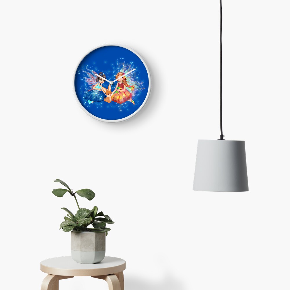 Item preview, Clock designed and sold by FairyBookClub.