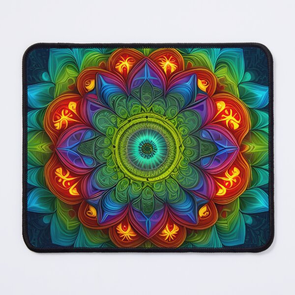 Item preview, Nature Mandala with Bright Colors designed and sold by MandalasShops.