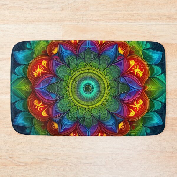 Item preview, Nature Mandala with Bright Colors designed and sold by MandalasShops.
