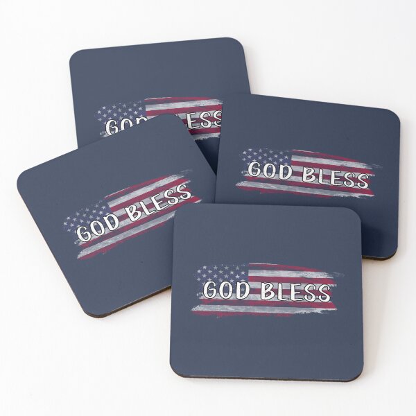 Item preview, Independence Day Art 4 July Patriot American Flag God Bless America designed and sold by popanato.
