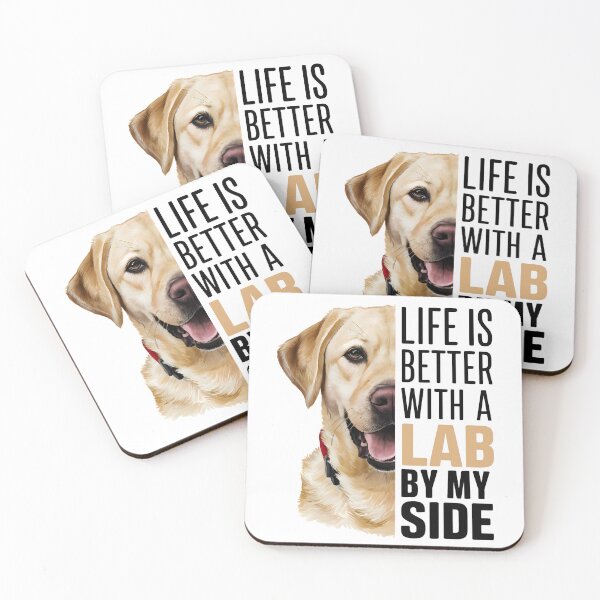 Item preview, Human And Yellow Lab Companionship Expression designed and sold by ILOVEART247.