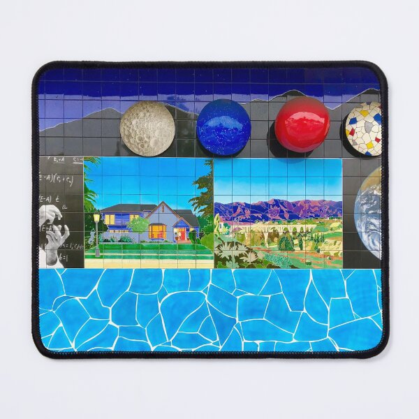 Item preview, Richard Feynman - Pasadena - mosaic designed and sold by JonSteppenwolf.