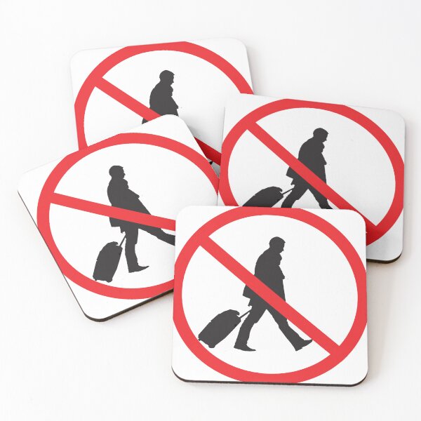 Item preview, NO TOURISTS ALLOWED - ANTI SHORT TERM RENTAL designed and sold by ACME PROPAGANDAWORX.