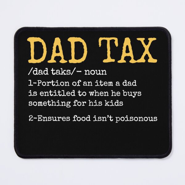 Item preview, Vintage Dad Tax Definition Men Funny Father's Day Retro T-Shirt designed and sold by MAPDDesigns.