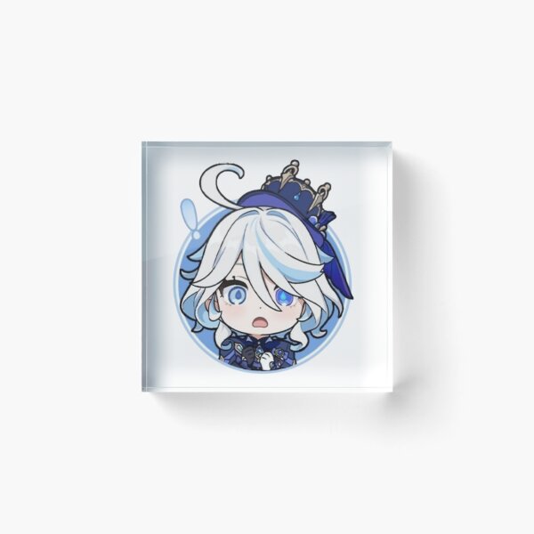 Item preview, Furina genshin impact｜furina genshin fanart ｜Decals Furina genshin ｜genshin impact furina Sticker designed and sold by CrispyToastYT.