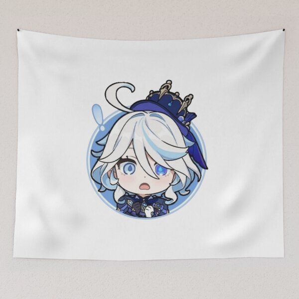 Item preview, Furina genshin impact｜furina genshin fanart ｜Decals Furina genshin ｜genshin impact furina Sticker designed and sold by CrispyToastYT.
