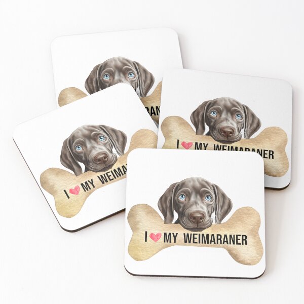 Item preview, I Love My Weimaraner designed and sold by TheAnimalZ00.