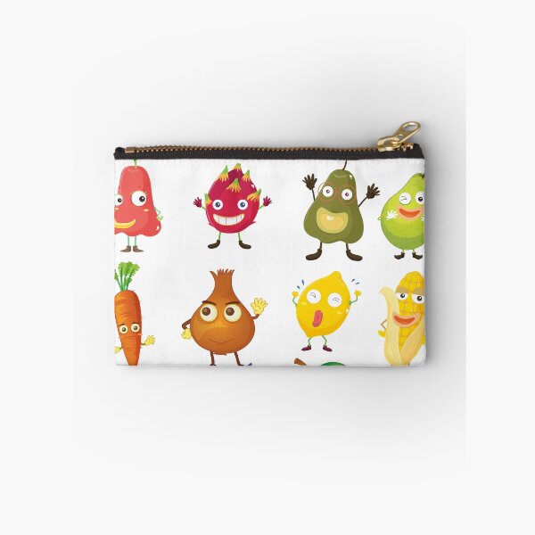 Item preview, Cheerful Produce: Fruit and Vegetable Face Illustrations designed and sold by hjian8219.