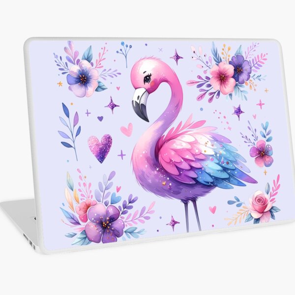Aperçu de l'œuvre Flamant Oiseau créée et vendue par PawPrintStyles.