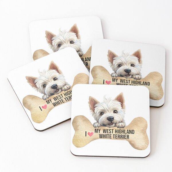 Item preview, I Love My West Highland White Terrier designed and sold by TheAnimalZ00.