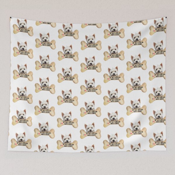 Item preview, I Love My West Highland White Terrier designed and sold by TheAnimalZ00.
