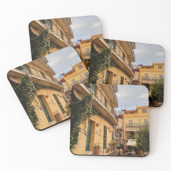Item preview, Italian yellow buildings designed and sold by crying angel.