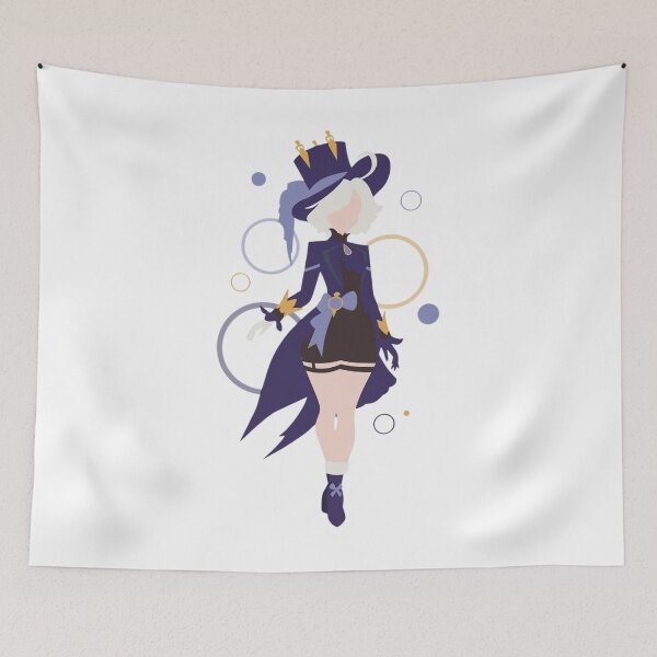 Item preview, Furina genshin impact｜furina genshin fanart ｜Decals Furina genshin ｜genshin impact furina Sticker designed and sold by CrispyToastYT.
