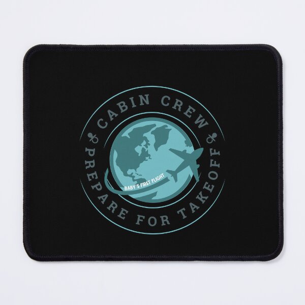 Item preview, Copy of Baby’s first flight, cabin crew prepare for takeoff designed and sold by Lillieoandco.