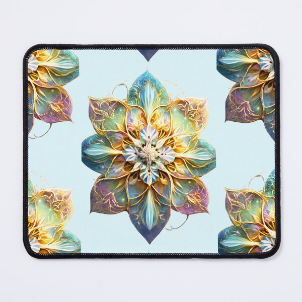 Item preview, Blue celtic flower designed and sold by UZRWRLD .