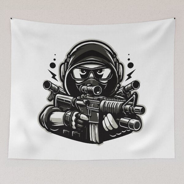 Item preview, black ops army kawaii designed and sold by Ren-Zou.